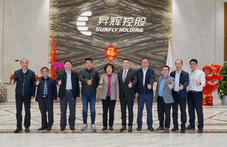 廣東省政協(xié)副主席、民建省委會主委李心一行蒞臨昇輝科技調(diào)研